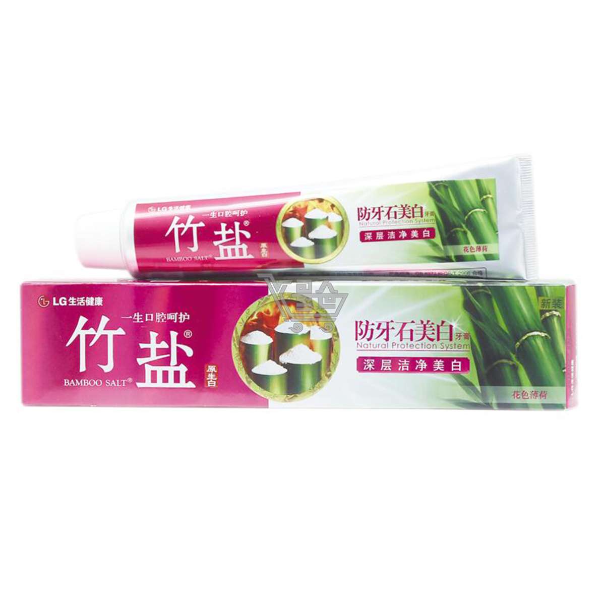 130g竹盐原生白(防牙石美白)牙膏